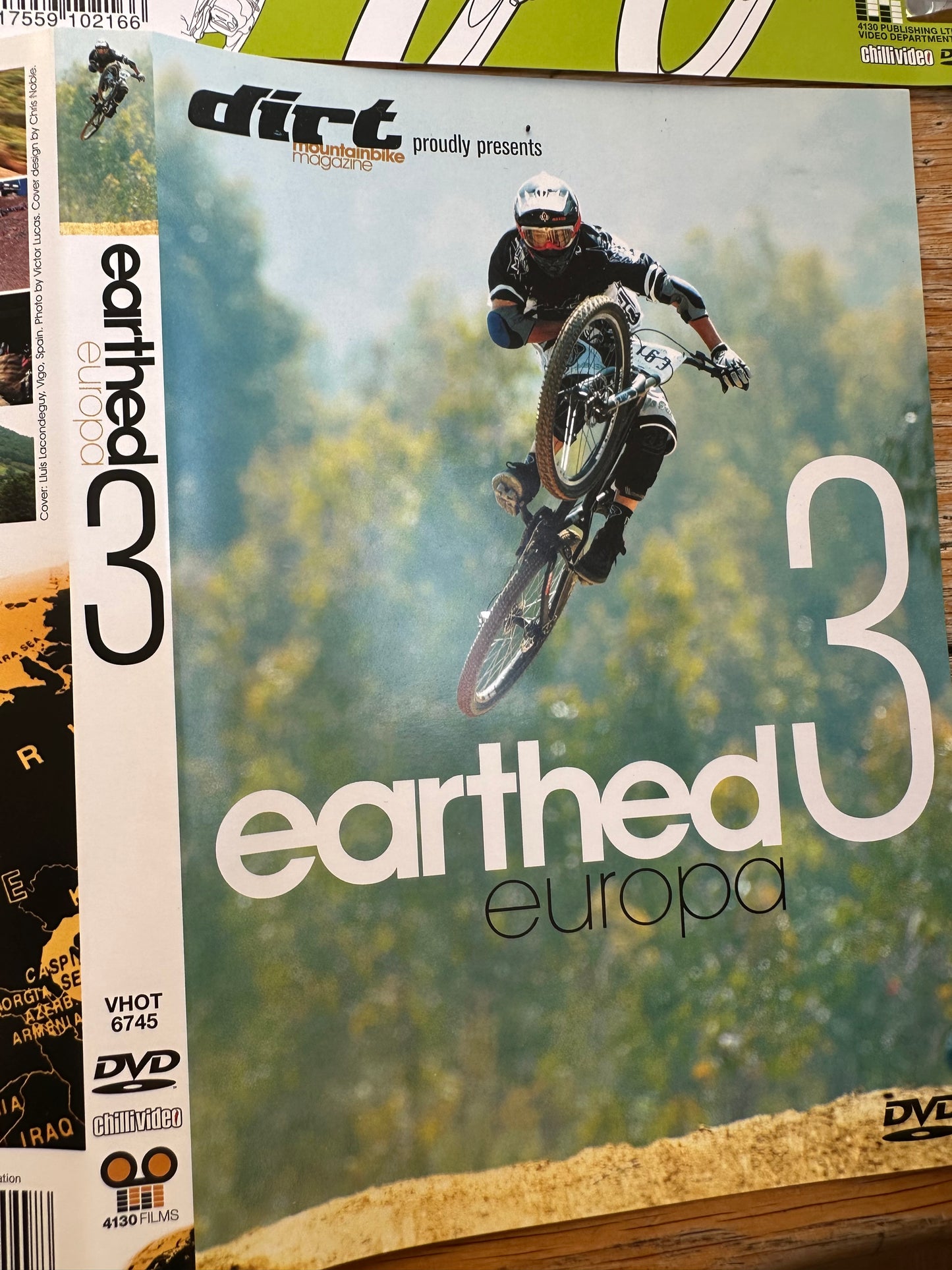 Earthed DVD covers brand new