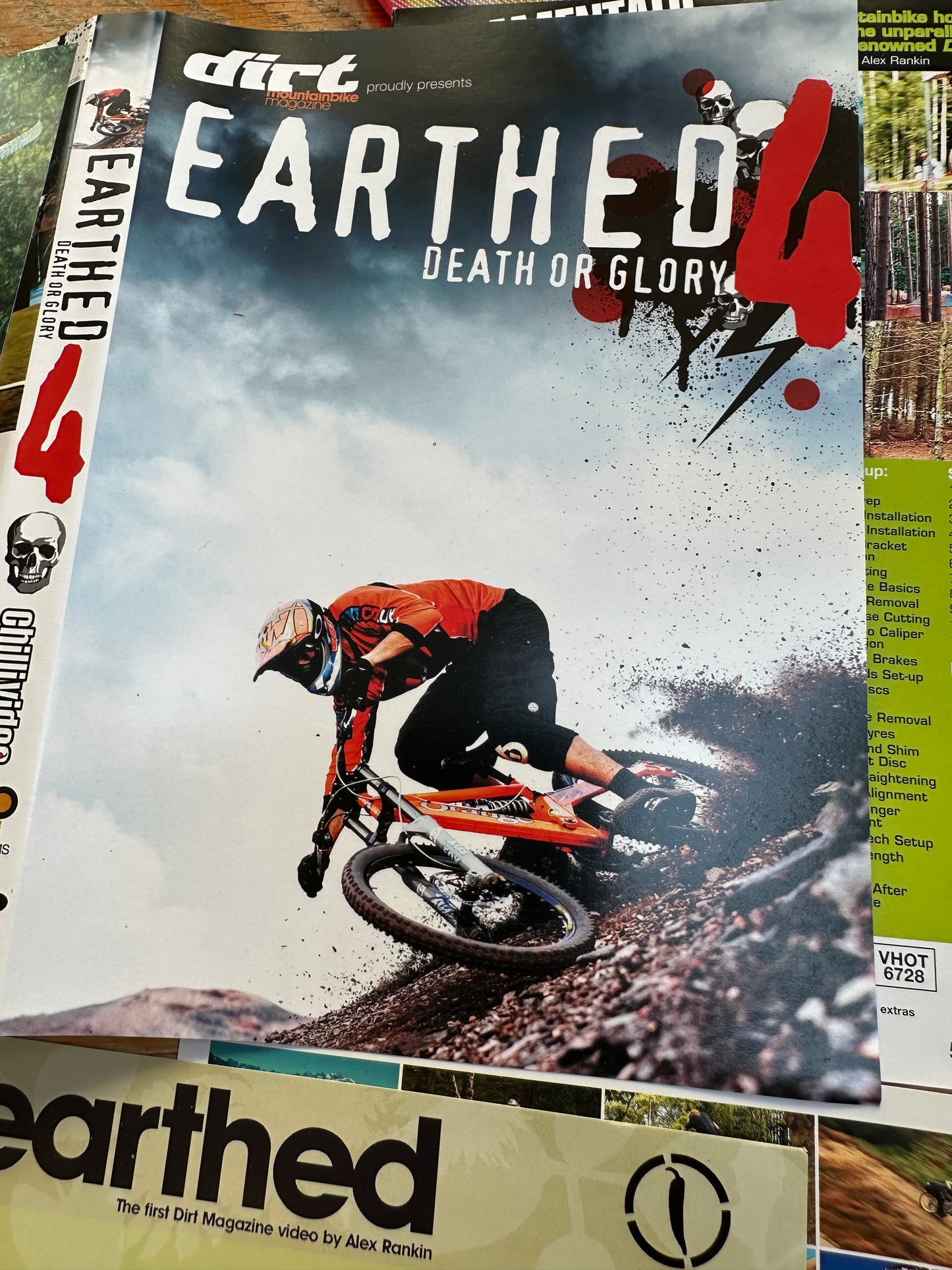 Earthed DVD covers brand new