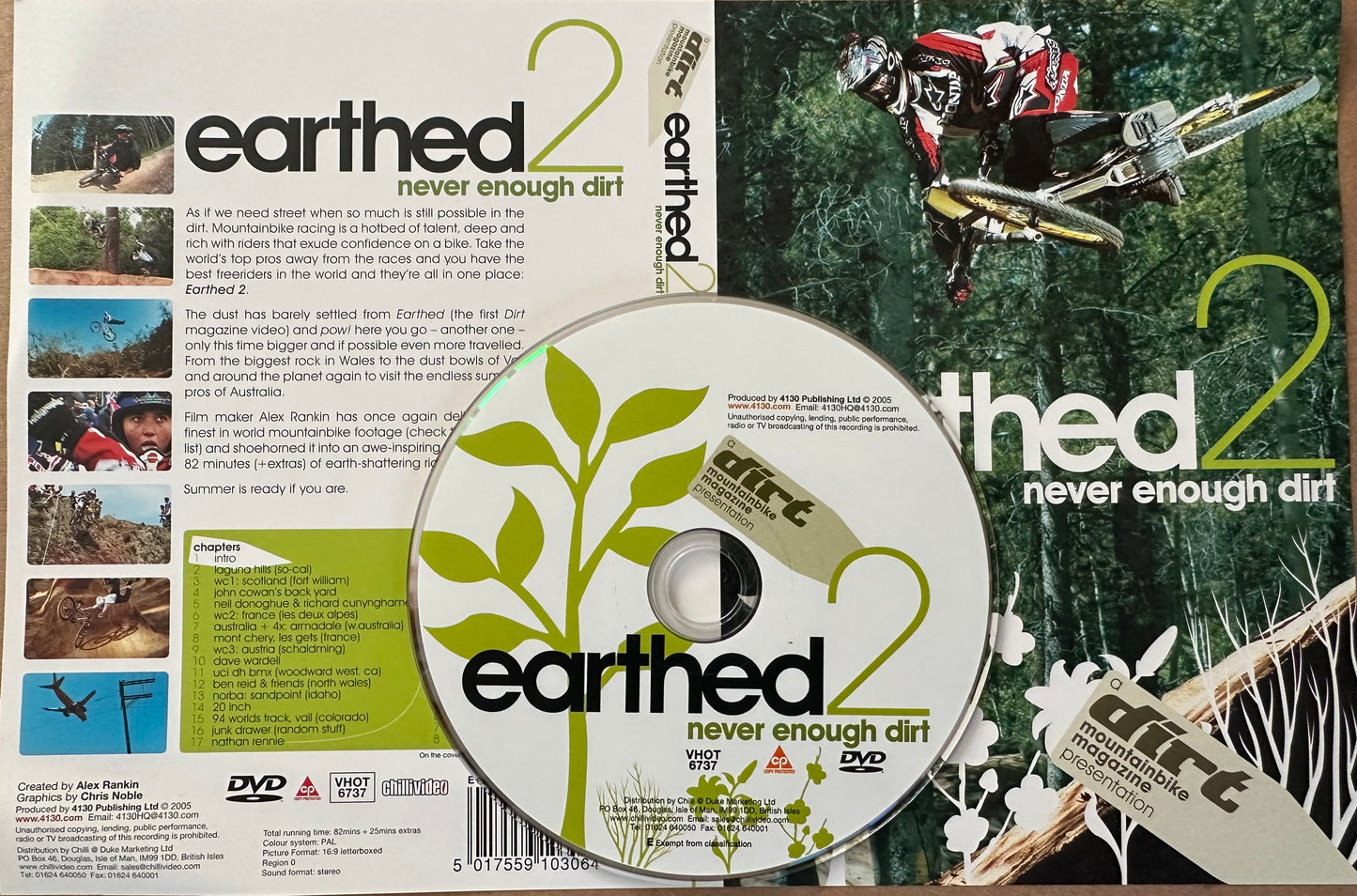 Earthed 2 DVD and Cover