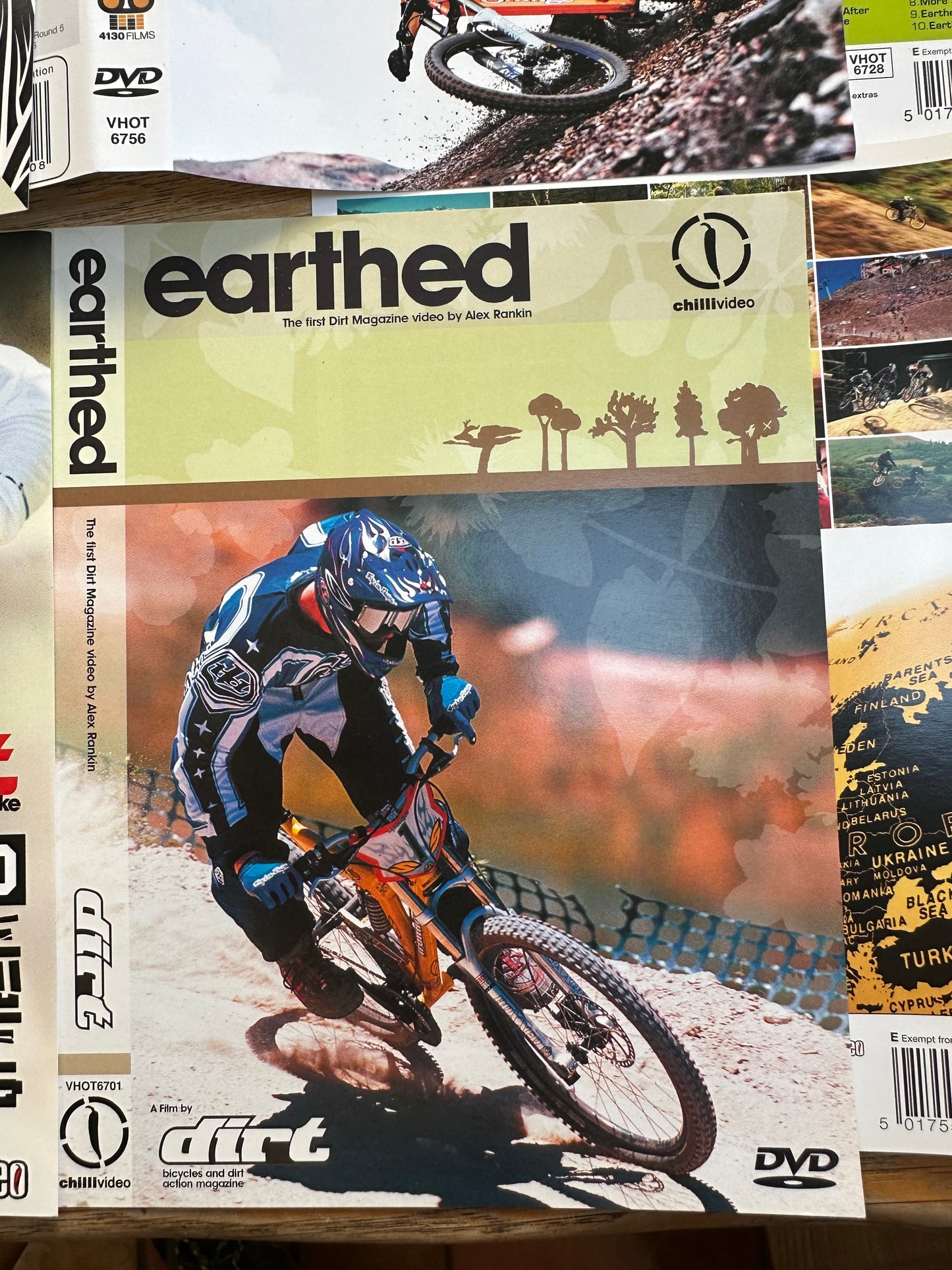 Earthed DVD covers brand new