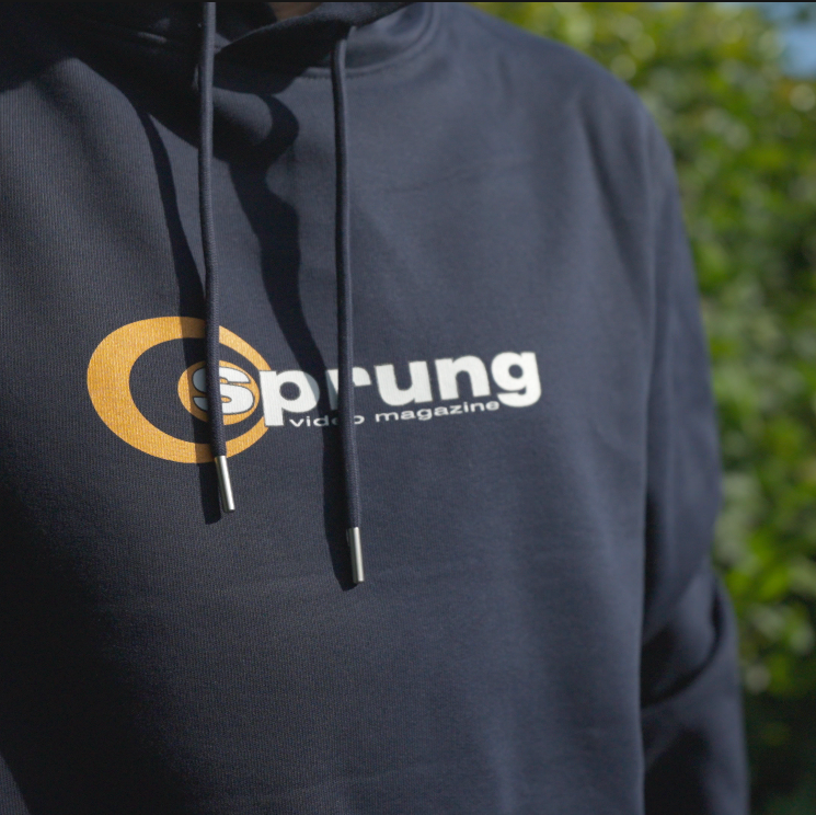 Sprung Logo 100% Organic Cotton Hooded Jumper