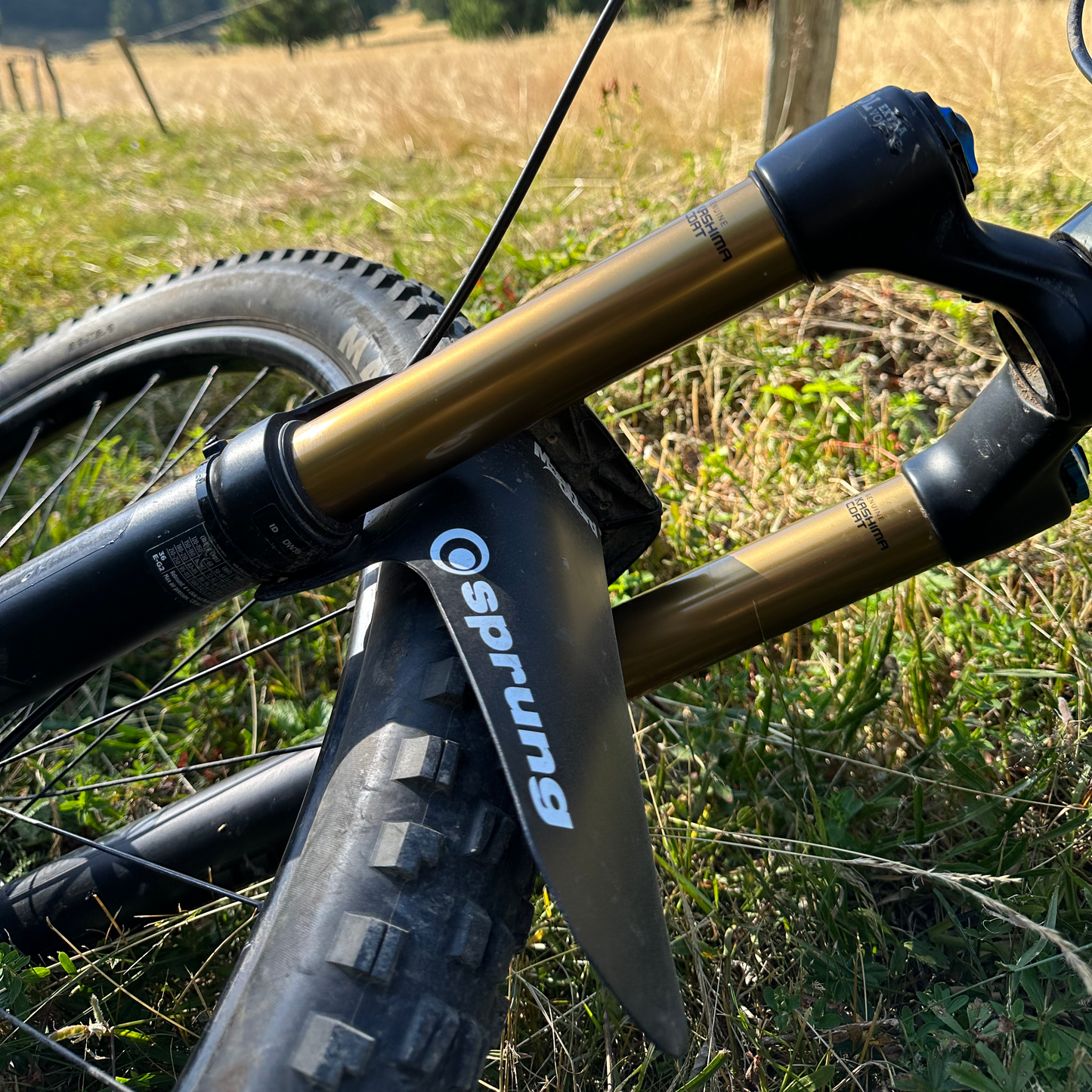 Sprung Video Marsh Guard MTB front fender