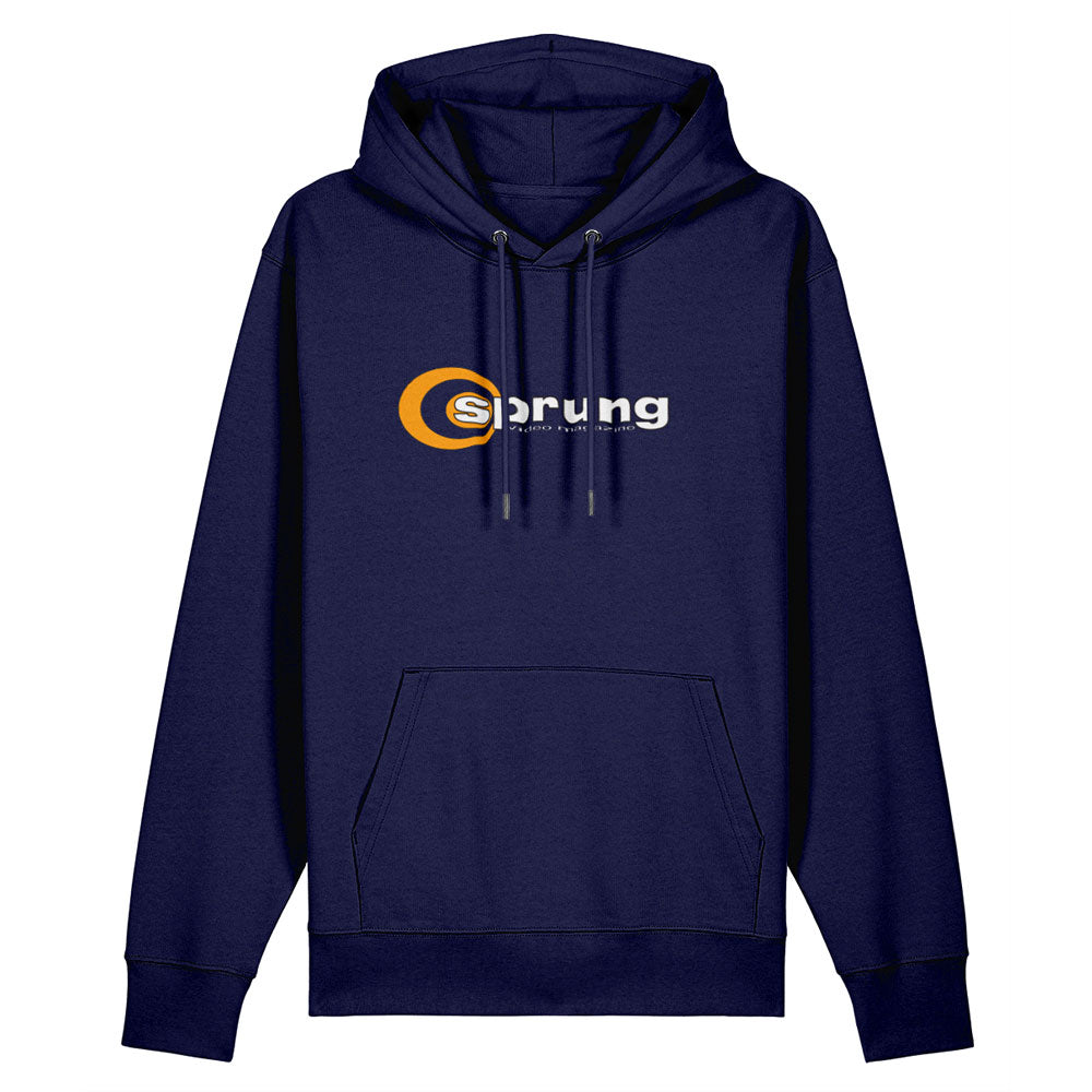 Sprung Logo 100% Organic Cotton Hooded Jumper
