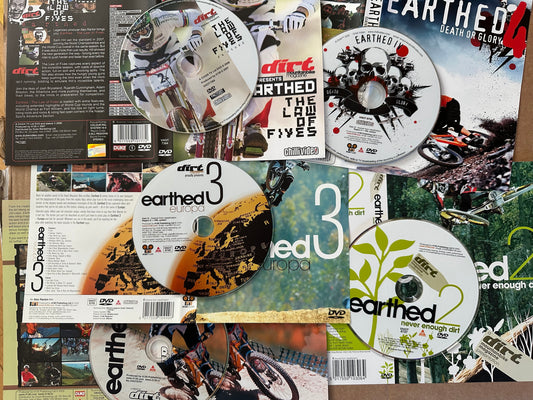 Earthed 1-5 DVD & covers bundle