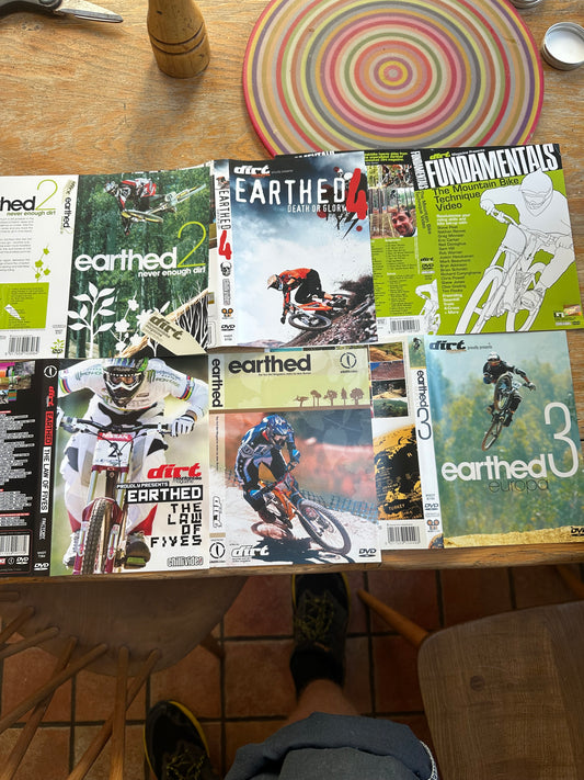 Earthed DVD covers brand new