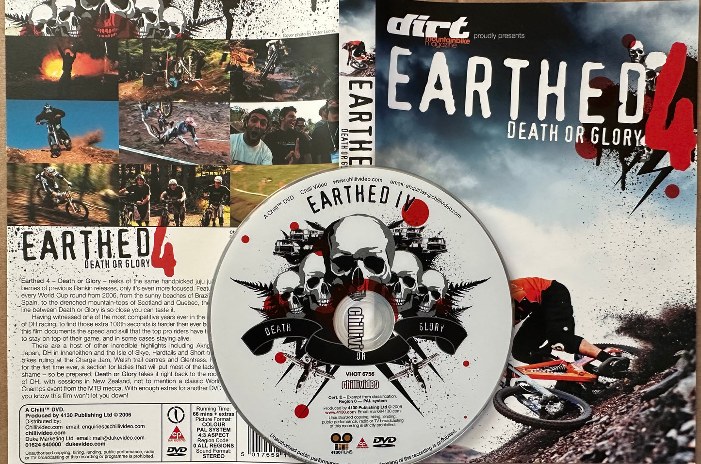 Earthed 4 DVD and cover