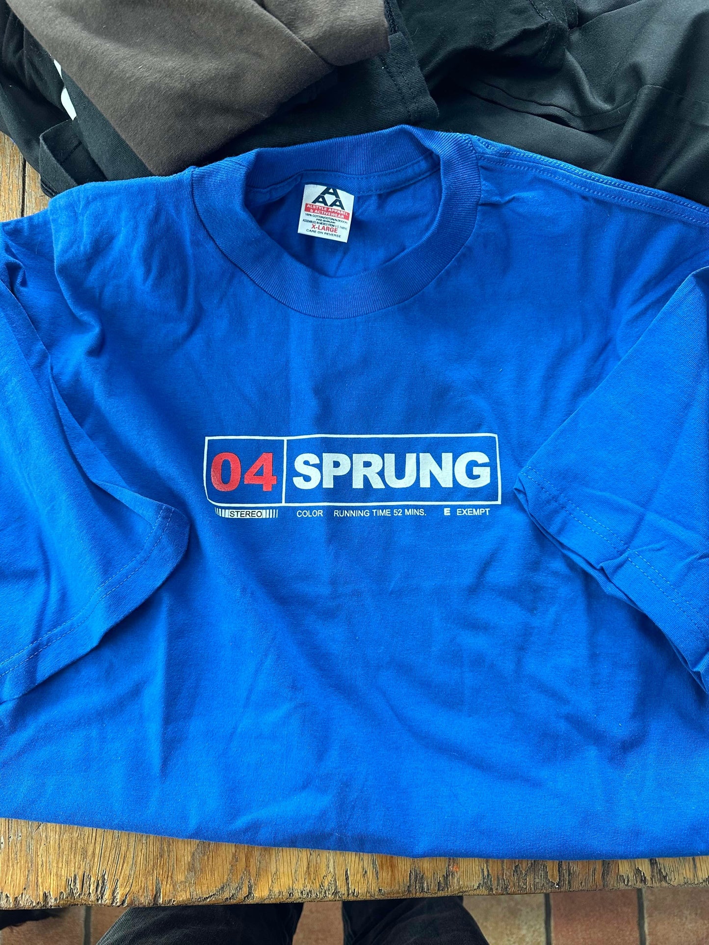 Sprung 4 XL T-shirt NOS 2000