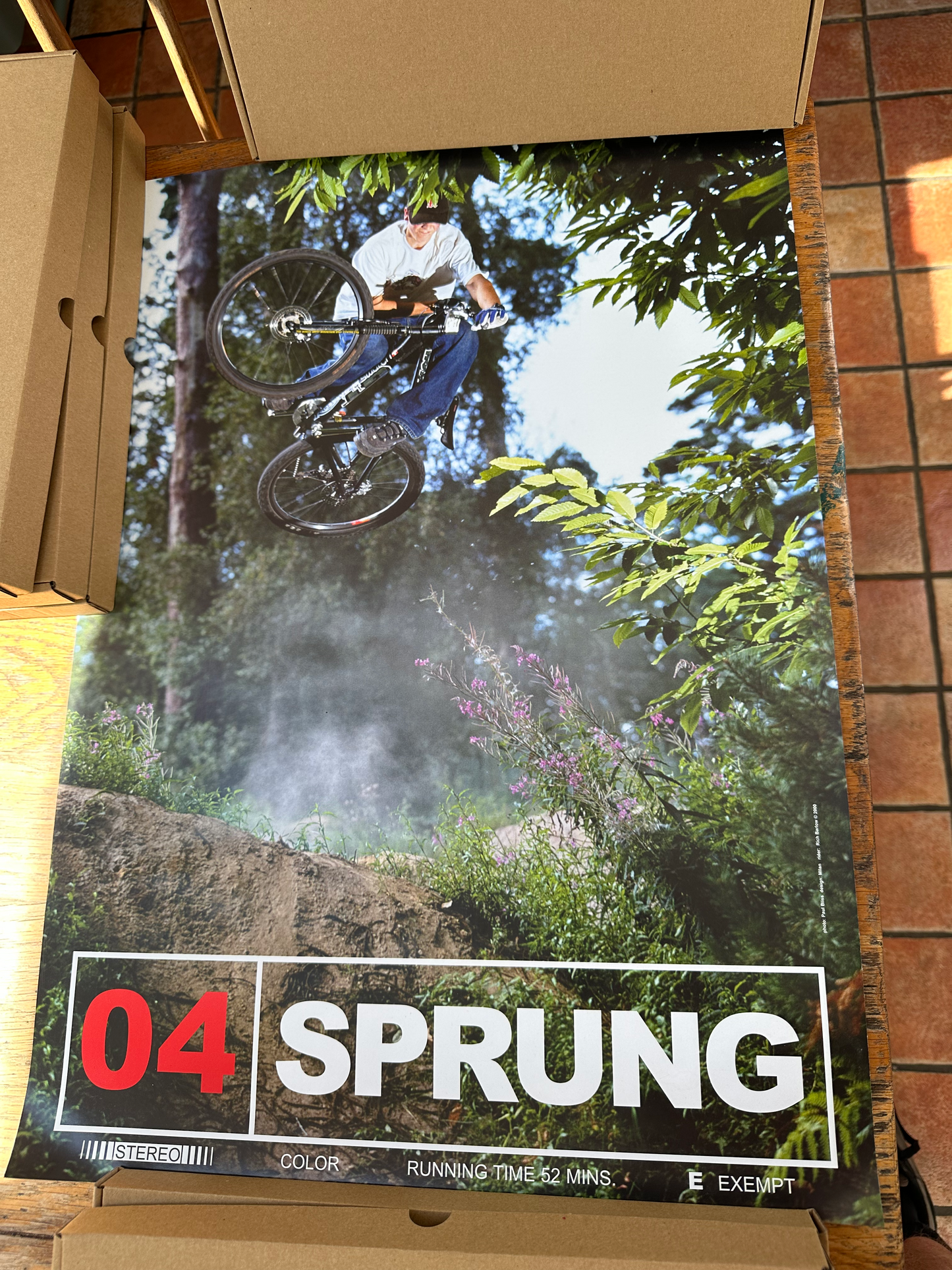 Sprung 4 Poster - Very Limited only ONE left